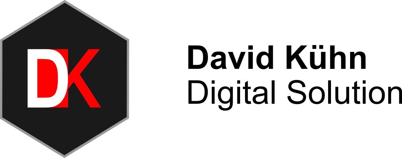 David Kühn Digital Solution Logo (hell)